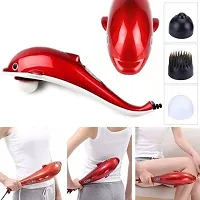 Dolphin Handheld Body Massager for Pain Relief with Powerful Vibration For Unisex-thumb1