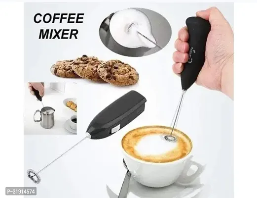 Useful Stainless Steel Electric Whisk Mini Frother Blender For Coffee, Milk, Egg-thumb0