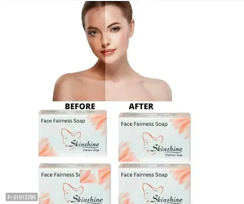 Classic Face Glowing and Whitening Soap For All Skin Type Pack Of 4