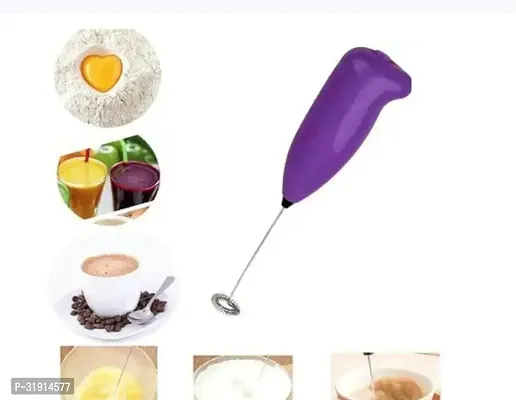 Useful Stainless Steel Electric Whisk Mini Frother Blender For Coffee, Milk, Egg