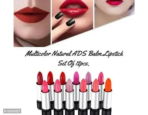 Waterproof Long Lasting Matte Balm Lipstick 12 Pieces Set