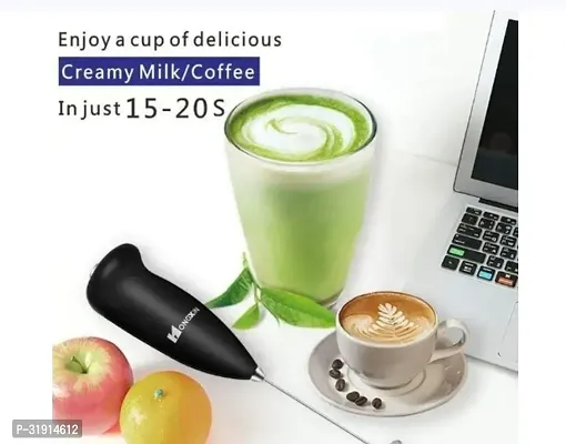 Useful Stainless Steel Electric Whisk Mini Frother Blender For Coffee, Milk, Egg-thumb0