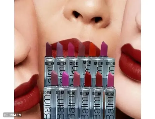 Waterproof Long Lasting Matte Balm Lipstick 12 Pieces Set