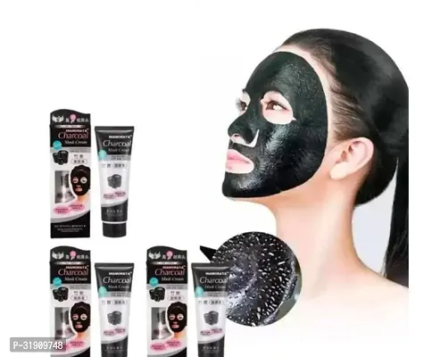 Classic Charcoal Face Mask Face Pack Peel Off Mask Blackhead Remova Mask Pack Of 3