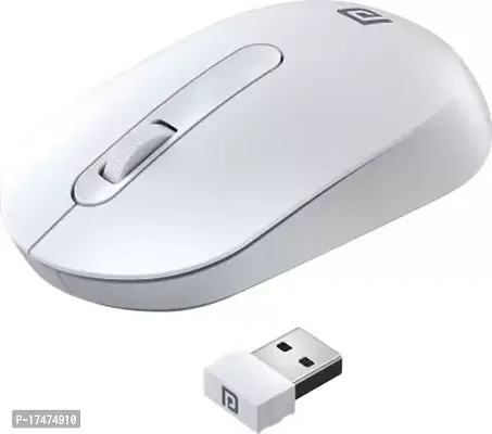 Portronics Toad 13, POR 1382 Wireless Optical Mouse  (2.4GHz Wireless, White)-thumb0