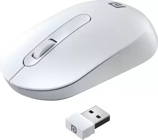 Portronics Toad 13, POR 1382 Wireless Optical Mouse  (2.4GHz Wireless, White)