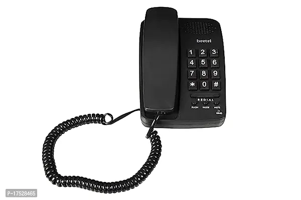 B15 Corded Landline Phone,Ringer Volume Control,LED Ring Indication,Wall/Desk Mountable,Bold Buttons Design,Clear Call-thumb0