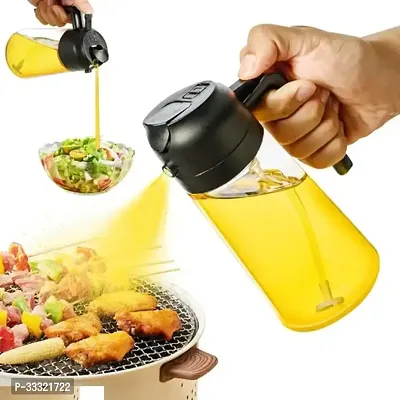 Plastic 2 in 1 Oil Spray and Oil Container