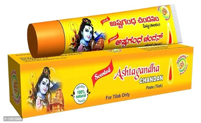 KGR Splash Astagandha Chandan Tika Paste| Pack of 1 Tube