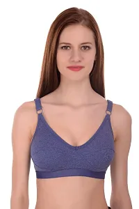 Inner Beauty Non Padded Non Wired Cotton Full Coverage Bra-thumb1