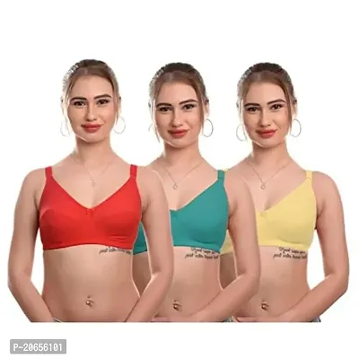 Inner Beauty Cotton Non Padded Non Wired C Cup Bra