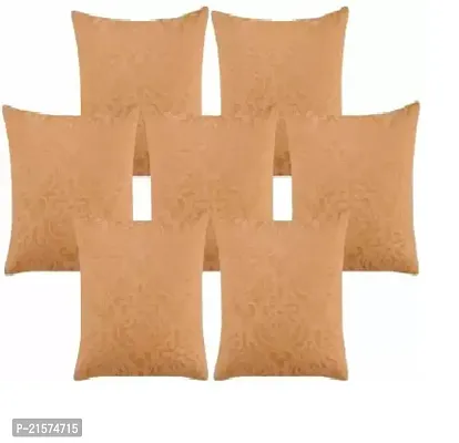 Stylish Brown Velvet Cushion Covers Pack Of 7