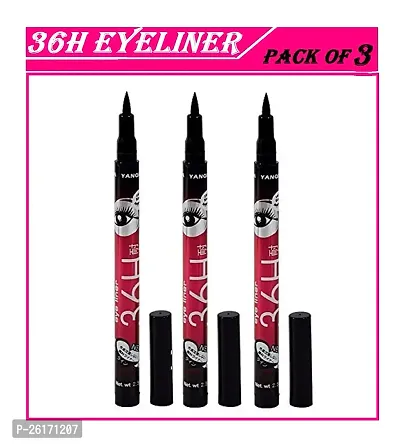 36H Eyeliner WAterProof  Eye Liner (Pack Of-3)-thumb0