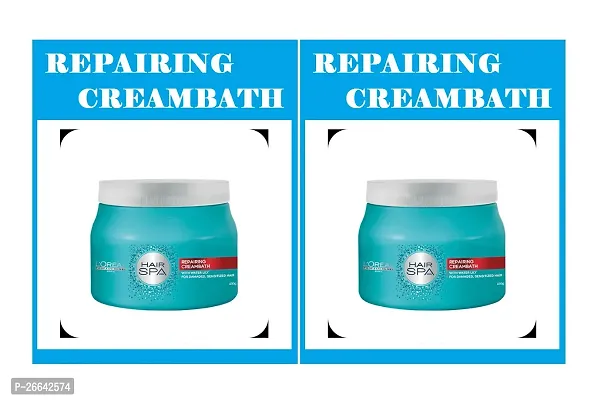 L'OREAL Repairing  Creambath Hair Spa 490 gm (Pack Of-2)-thumb0