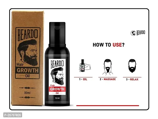 Beard Hair growth oil 50 ml-thumb0