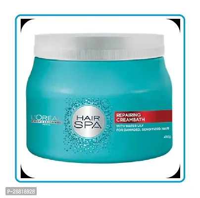 L'OREAL Repairing  Creambath Hair Spa 490 gm-thumb0