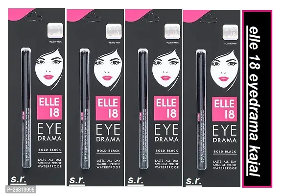 EllE 18 Eye Drama Kajal Pack Of-4-thumb0