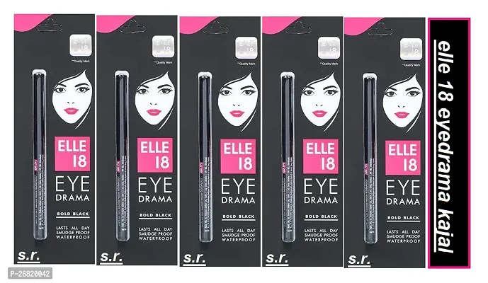 EllE 18 Eye Drama Kajal Pack Of-5