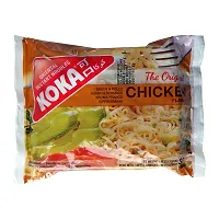KOKA Original Chicken Flavour Instant Noodles Non-vegetarian (5 x 100 gm)Pack of 5-thumb1