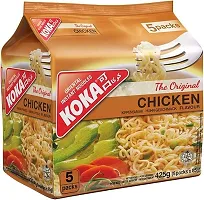 KOKA Original Chicken Flavour Instant Noodles Non-vegetarian (5 x 100 gm)Pack of 5-thumb2