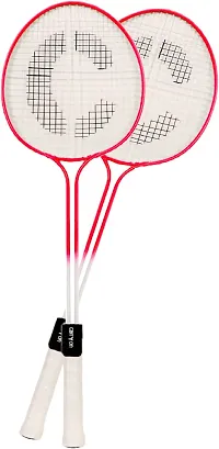 Dual Saft Badminton Racket 2 Piece With 6 Piece Shuttle-thumb2