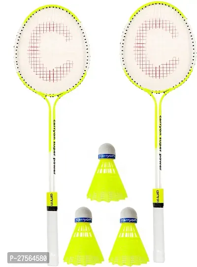 Badminton Smash Double Wiring Soft Grip With 3Pc Shuttle Cock