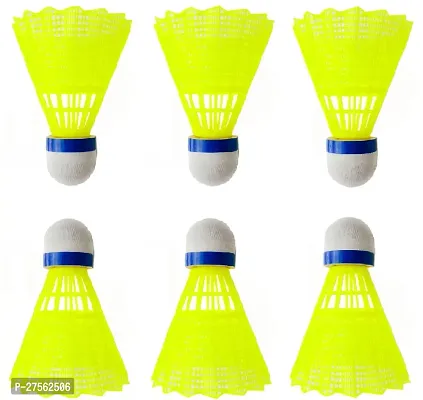 Double Shaft 2 Piece Badminton Racket 6 Shuttles With 1 Net-thumb2