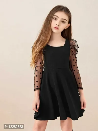 Modern Comfy Girls Frocks  Dresses-thumb0