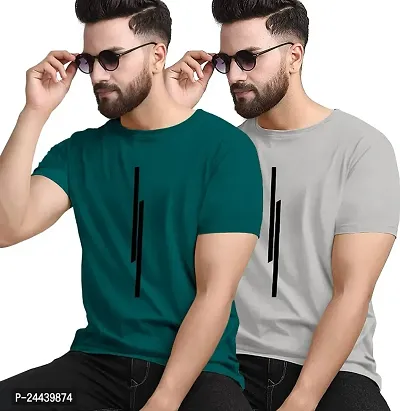 Classic Polyester Polos Pack of 2 For Men-thumb0