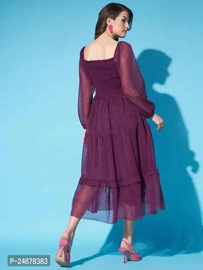 Classic Crepe Dress for Women-thumb2