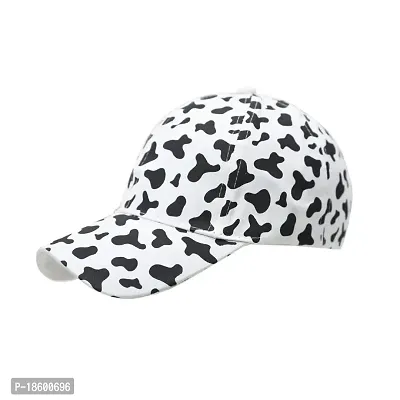 Black  White Adjustable Baseball caps for Men and Women-thumb2