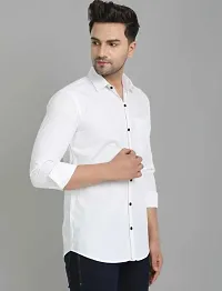 RK HUB Formal Men's Shirt (X-Large, White 6)-thumb1