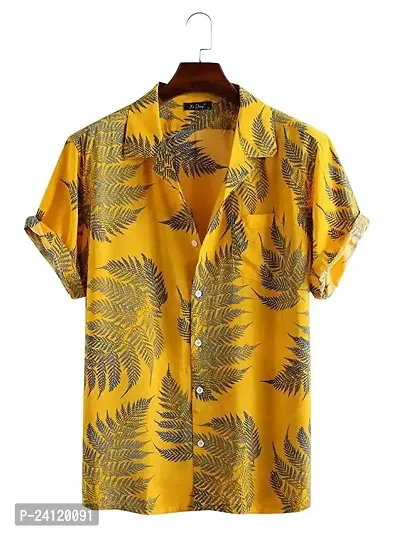 SL FASHION Funky Printed Shirt for Men. (X-Large, PAN)