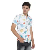 RK HUB Men's Lycra Digital Print Casual New Shirt (X-Large, DAINOSOR)-thumb2