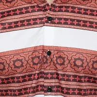 SL FASHION Funky Printed Shirt for Men. (X-Large, Maroon)-thumb4