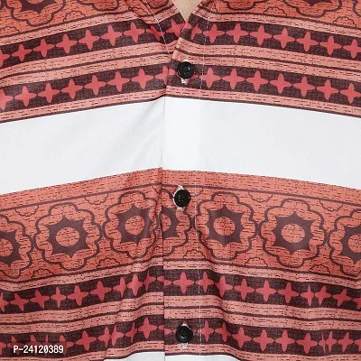 SL FASHION Funky Printed Shirt for Men. (X-Large, Maroon)-thumb5