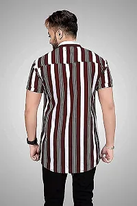 Uiriuy Funky Printed Shirt for Men. (X-Large, COFEE)-thumb2