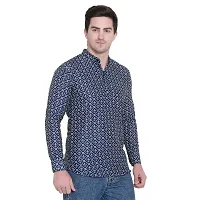 RK HUB Men's Casual Short Kurta for Men Long Sleeve (X-Large, 724)-thumb2