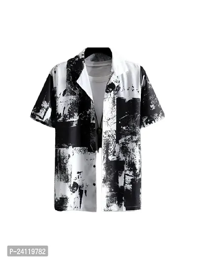 Uiriuy Funky Printed Shirt for Men (X-Large, Cargo)