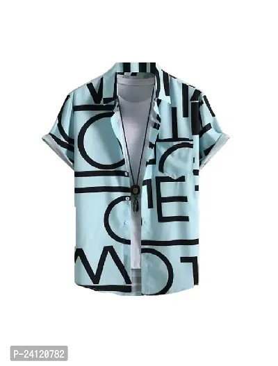 Uiriuy Funky Printed Shirt for Men (X-Large, RAMA ABCD)