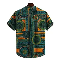 Uiriuy Shirt for Men || Casual Shirt for Men || Men Stylish Shirt || (X-Large, Green KURTO)-thumb1