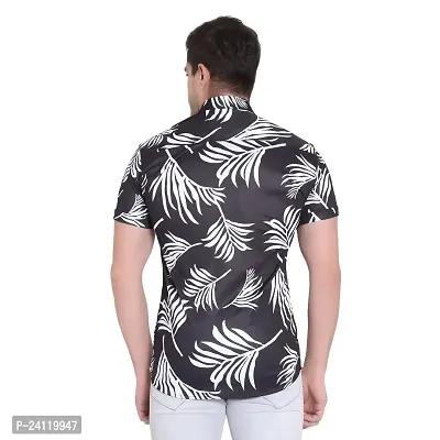 SL FASHION Funky Printed Shirt for Men Half Sleeves (X-Large, Rohit Sharma)-thumb2