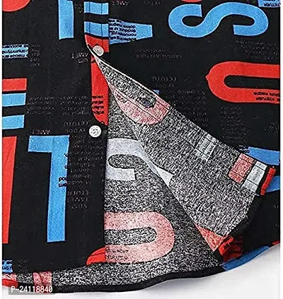 RK HUB Men's Lycra Digital Print Casual New Shirt. (X-Large, ABCD)-thumb4