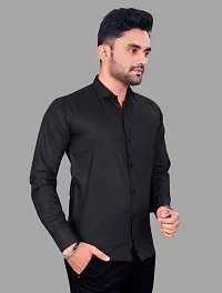 RK HUB Formal Men's Shirt (X-Large, Black 7)-thumb1