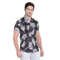 RK HUB Men's Lycra Digital Print Casual New Shirt. (X-Large, Rohit Sharma)-thumb2