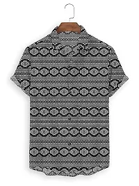 Uiriuy Funky Printed Shirt for Men. (X-Large, BIACK Design)-thumb1