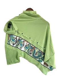 RK HUB Men's Lycra Digital Print Casual New Shirt. (X-Large, Snake Green)-thumb4