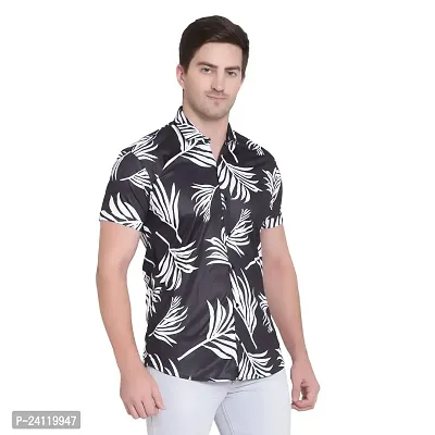 SL FASHION Funky Printed Shirt for Men Half Sleeves (X-Large, Rohit Sharma)-thumb3