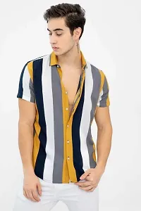 Uiriuy Shirt for Men || Casual Shirt for Men || Men Stylish Shirt || (X-Large, New Yellow)-thumb3