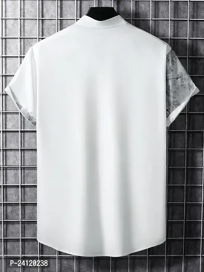 Uiriuy Shirt for Men || Casual Shirt for Men || Men Stylish Shirt || Men Printed Shirt (X-Large, White Tree)-thumb3